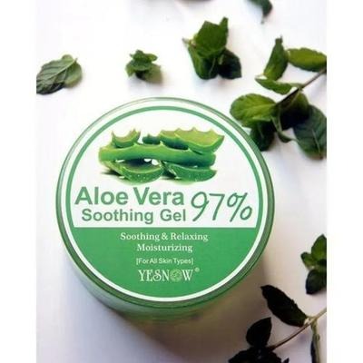 Whitening Aloe Vera Gel with Vitamin E 99%
