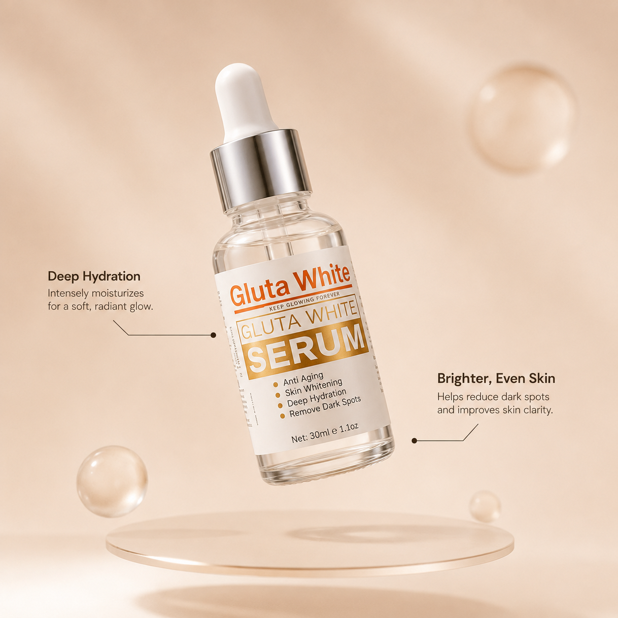 Gluta White 5 in 1 Skincare Bundle