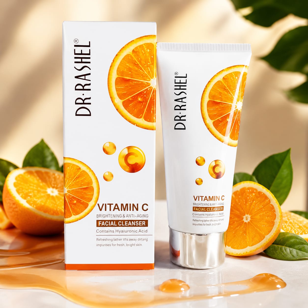 Vitamin C Facial Cleanser 50ml for Glowing Skin