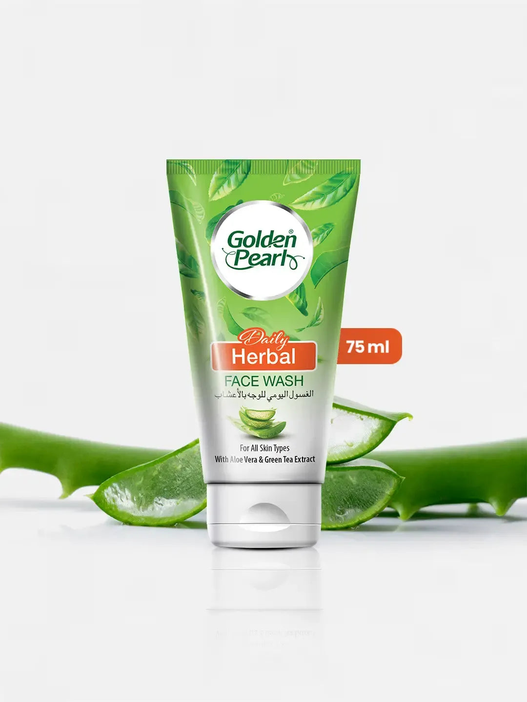 Golden Pearl Herbal Face Wash 75ml for Sensitive Skin